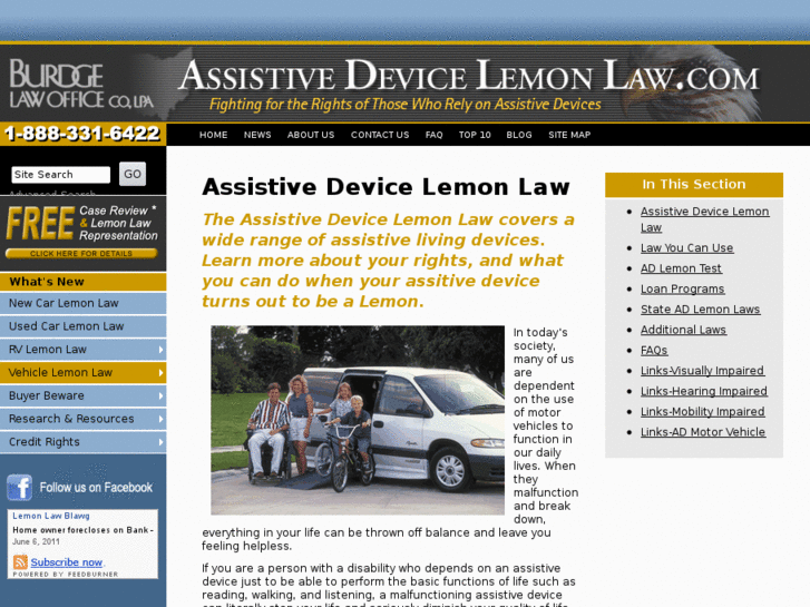 www.assistivedevicelemonlaw.com