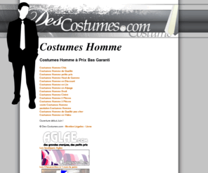 hommes-costumes.com: Des Costumes Homme à Prix Bas Garanti
Les Costumes Homme sont au Meilleur Prix sur Des-Costumes.