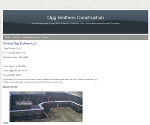 oggbrothers.com: Home - Ogg Brothers Construction
List of services and contact info for Ogg Brothers LLC.