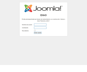 ehho.es: Bienvenidos a la portada
Joomla! - el motor de portales dinámicos y sistema de administración de contenidos