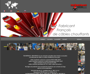 novatrace.com: Câbles chauffants TECHNITRACE - heating cables TECHNITRACE
fabricant Français de câbles et rubans chauffants