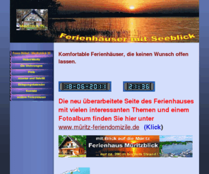 ferienhaus-mueritzblick35.de: Fewo Röbel / Müritzblick 35 - Ferienhaus Röbel / Müritz Ferienwohnug Unterkunft
Seniorengerecht, Ferienwohnungen Röbel, Unterkunft Mecklenburg Vorpommern, billige Ferienhäuser, preiswerte Ferienwohnungen, familienfeundlich, Kinderfreuntlich, Mecklenburgische Seenplatte, Ferien,