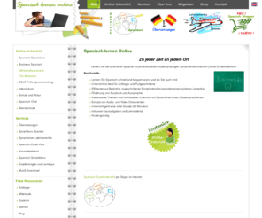 online-spanisch.com: Spanisch lernen Online
Spanisch lernen Online - Spanischunterricht via Internet. Intensive Spanischkurse mit Wortschatzaufbau und Vertiefung der Grammatikkenntnisse.