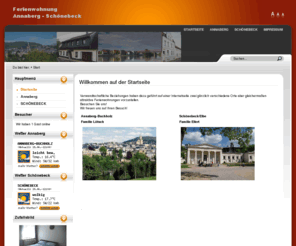 sommerleite.de: Willkommen auf der Startseite
Ferienwohnung in Annaberg und Schönebeck