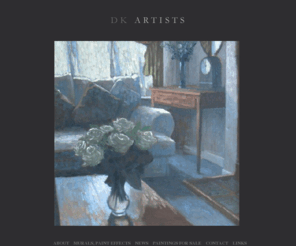 dkartists.com: DK Artists
DK Artists online gallery; landscapes, figure paintings, still-life, portraits, murals, copies of paintings, original art, affordable art, paint finishes, drawings, commissions, gilding