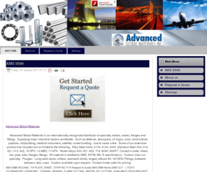 ams5596.net: ams 5596
Advanced Global Materials is the leading supplier of AMS 5596.  Request an immediate quote for AMS 5596