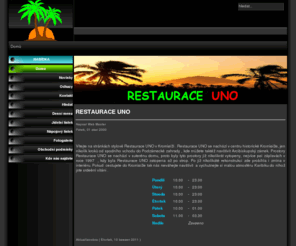 restaurace-uno.cz: Restaurace-uno.cz - Dom
Strnky Restaurace UNO Krom
