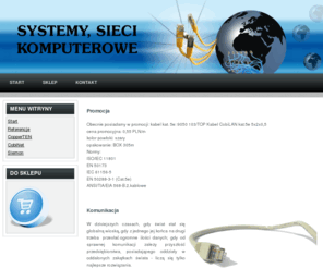 sieci-komputerowe.pl: Sieci Komputerowe
W dzisiejszych czasach, gdy świat stał się globalną wioską, gdy z jednego jej końca na drugi trzeba przesłać ogromne ilości danych; gdy od sprawnej komunikacji zależy przyszłość przedsiębiorstwa, posiadającego oddziały w oddalonych zakątkach świata - liczą się tylko najlepsze rozwiązania.