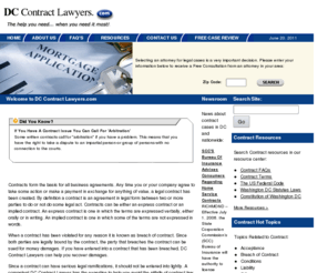 dccontractlawyers.com: DC Contract Lawyers.com
Contract Lawyers.com Lawyers in DC