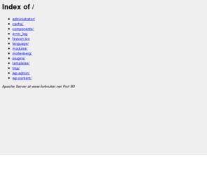 forbruker.net: Joomla!
Joomla! - the dynamic portal engine and content management system