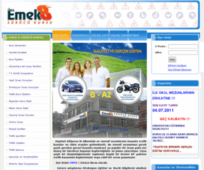 emek8surucu.com: Emek8 Sürücü Kursu
AÃ§ilis Sitesi