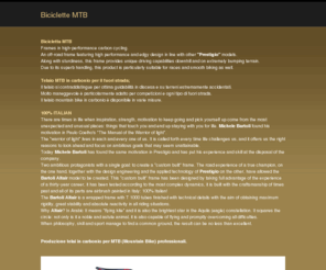 biciclette-mtb.com: Biciclette MTB
Prestigio - Biciclette MTB - produzione biciclette da corsa in carbonio - produzione biciclette MTB in carbonio - configuratore colori bici - acquistare un telaio MTB in carbonio sul web - mtb professionali in carbonio - personalizzare il telaio della mtb - rivenditori telai MTB Prestigio