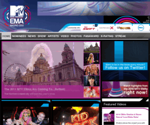 mtvema.com: MTV EMA 2010 :: 07.11.2010 :: Madrid
The official MTV EMA website with the latest information about the 2010 MTV EMAs taking place in Madrid on 7th November 2010.