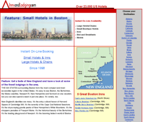 innsandlodging.com: Bed & Breakfast Inns-Guest Houses-Boutique Hotels BNB Accommodations by Inns & Lodging
Find top Bed & Breakfast Guest House Inns in the most popular areas. Inns & Lodging offers toll-free access to some of the best inns available anywhere.