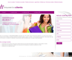 trouver-des-clients.fr: Trouver des clients par une approche innovante lors de la création d entreprise avec notre réseau CAP
comment trouver des clients lors de la création d entreprise ? notre méthode vous permet de trouver des clients facilement