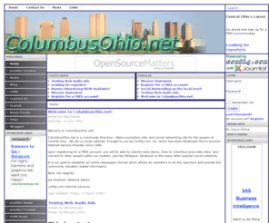 columbusohio.net: ColumbusOhio.net - Home
Joomla - the dynamic portal engine and content management system