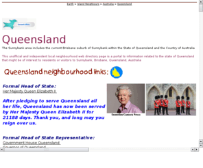 stateofqueensland.info: State of Queensland unofficial and independent portal to Queensland Australia
State of Queensland unofficial and independent local neighbourhood portal to Queensland and the Queensland area in Australia