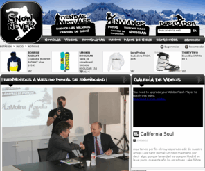 snowornever.es: Noticias| Snowboard: Snow or never.es | Tu portal de snowboard de habla hispana
Noticias. Snowornever.es es tu portal de snowboard de habla hispana. Todo sobre el snowboard lo podrás encontrar aquí.