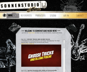 sonnenstudioberlin.com: sonnenstudio tonstudio, berlin, musicproduction
Sonnenstudio Music ist eine Kooperationgemeinschaft von Musiker und Produzenten aus verschiedenen Musikrichtungen, was ein hohes Mass an Kreativität und Flexibilität ermöglicht. Im Sonnenstudio trifft klassisches analoges Equipment auf die Vorteile des digitalen Harddiskrecordings. Ideal für Bands, Songwriter aber auch Filmproduktionen sowie Agenturen.