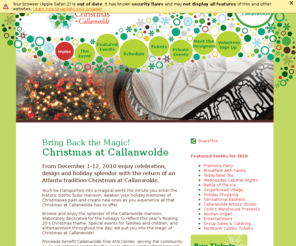 christmasatcallanwolde.org: Christmas at Callanwolde
TODO