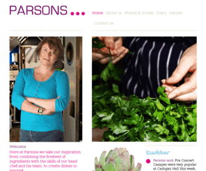 parsonscreativefood.co.uk: Parsons
We are an experienced team of professional caterer’s who can organize and manage events from 25 to 1,000 guests. There are many testimonials, but in a nutshell our business is run with imagination & passion!