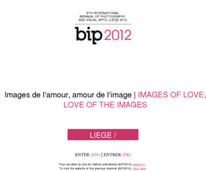 bip-liege.org: BIP-2010
Du 28 février au 25 avril 2010, sept expositions principales se tiendront à Liège autour du thème (OUT OF) CONTROL. Cette thématique vient interroger notre société, de plus en plus tournée vers la sécurité, la surveillance, la maîtrise et le « voir plus, voir mieux, voir tout ». L'exploration de ces aspects du contrôle rencontrera inévitablement son inverse : le désir, l’accident, le hasard, la folie, l’imprévisible, l’invisible...