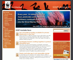 wwf.org.au: Welcome to WWF-Australia -- WWF-Australia
Highlights of our work, current news and feature articles.