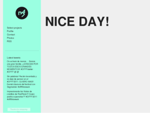 manuelsuarez.es: Manuel Suárez
This is the online portfolio of Manuel Suárez, is a visual comuniaction_