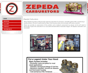 zepedacarbs.com: Zepeda Carburetors
Professionally restored carburetors.