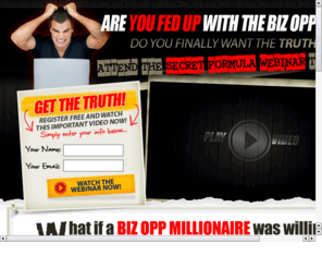 hugemoneyusa.com: Secret formula webinar - mlm truth exposed - how to make huge money
Secret formula webinar - mlm truth exposed - how to make huge money