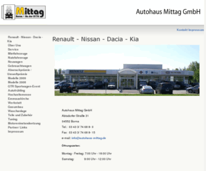 autohaus-mittag.de: Renault - Nissan - Dacia - Kia
