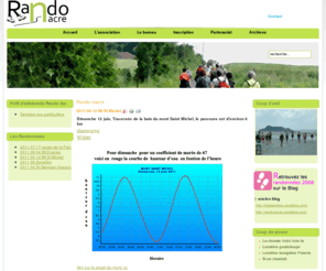 rando-nacre.com: Rando-nacre
Site de Randonnée pédestre sur le calvados.
Association localisée à Cresserons.