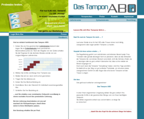 dastamponabo.de: Tampon-Abo
Tampon-Abo