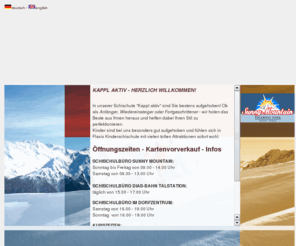 schischulekappl.at: Schischule Kappl aktiv
