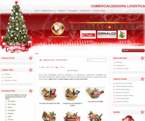 almacenelfaro.com: Galería - Categoría: ANCHETERIA
Almacen el Faro! - Somos una empresa del grupo Logistic Trade www.logistictrade.com.co venta de anchetas, matrimonios, mercados y canastos para la tenporada de navidad