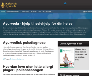 alternativhelsenettbutikk.com: Ayurveda - helse, yoga, kostilskudd og ayurvediske produkter
Dette er en et nettsted som handler om sunn livstil og helse sett fra ayurveda- verdens eldste helsesystem, og om bruk og virkning av ayurvediske produkter.