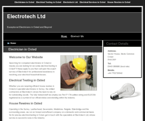 electricianssurrey.net: Electricians in Oxted - Call Us : Electrotech Ltd
Contact Electrotech Ltd today for full details on electricians in Oxted and beyond.