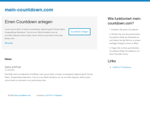 mein-countdown.com: mein-countdown.com - Start
mein-countdown.com