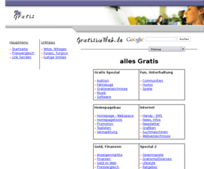 gratisimweb.de: alles Gratis - Gratisimweb.de
Gratisimweb.de -  Alles Gratis und für Lau. Downloads, Musik, Software...