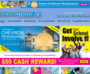 1800schoolies.com.au: 1800SCHOOLIES - Schoolies Week 2011 Accommodation
1800SCHOOLIES Schoolies accommodation - hotel, resorts, apartments for rent over Schoolies Week. Schoolies accomodation for Gold Coast Schoolies, Sunshine Coast Schoolies, Brisbane Schoolies, Whitsundays Schoolies Week. We provide accommodation for  Schoolies 2011,  2012,  2013,  2014,  2015,  2016,  2017,  2018.