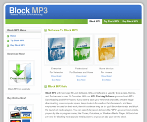 blockmp3.com: Block MP3 | blockmp3.com
Block MP3 with IM Lock Software, Block MP3 Free Fully Functional Trial or Buy Now