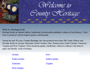 countyheritagebooks.org: Heritage
 County Heritage Books