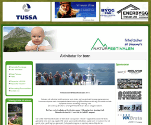 naturfestivalen.no: Naturfestivalen | Framside
Framside, Naturfestivalen, ï¿½rsta