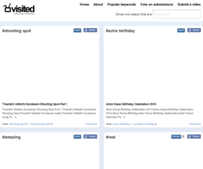 visited.org: visited - television reloaded
The best way to watch YouTube videos!