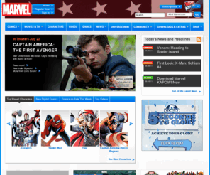 marvelarena.net: Marvel.com: The Official Site | Iron Man, Spider-Man, Hulk, X-Men, Wolverine and the heroes of the Marvel Universe.Comics,  News, Movies and Video Games | Marvel.com
Enter Marvel.com, the best place to connect with other fans and get news about comics&#039; greatest super-heroes: Iron Man, Thor, Captain America, the X-Men, and more.