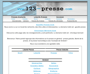 123-presse.com: webmail http://webmail.ovh.net
description de votre site
