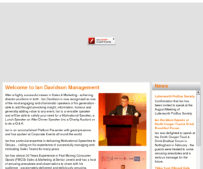 ian-davidson.com: Ian Davidson Management - Welcome
Ian Davidson Management