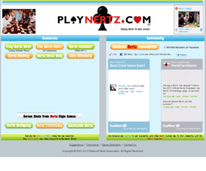 playnertz.com: National Nertz Association The Official Site
 Do you love to play Nertz?  Learn more about Nertz at playnertz.com, The Official website for the National Nertz Association.