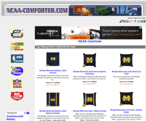 ncaa-comforter.com: NCAA Comforters, NCAA Logo Comforters, Bedding Comforters
Shop Online for NCAA Comforters, College Bedding Comforters, NCAA Team Logo Comforters and kids comforters at discount price at ncaa-comforter.com
