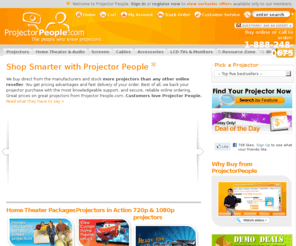 buyproximaprojectors.com: Projectors From $350 For Business and Home Theater
Projectors from $350 for home theater and business. Great deals on DLP and LCD projectors from Panasonic, Epson, Optoma and others.